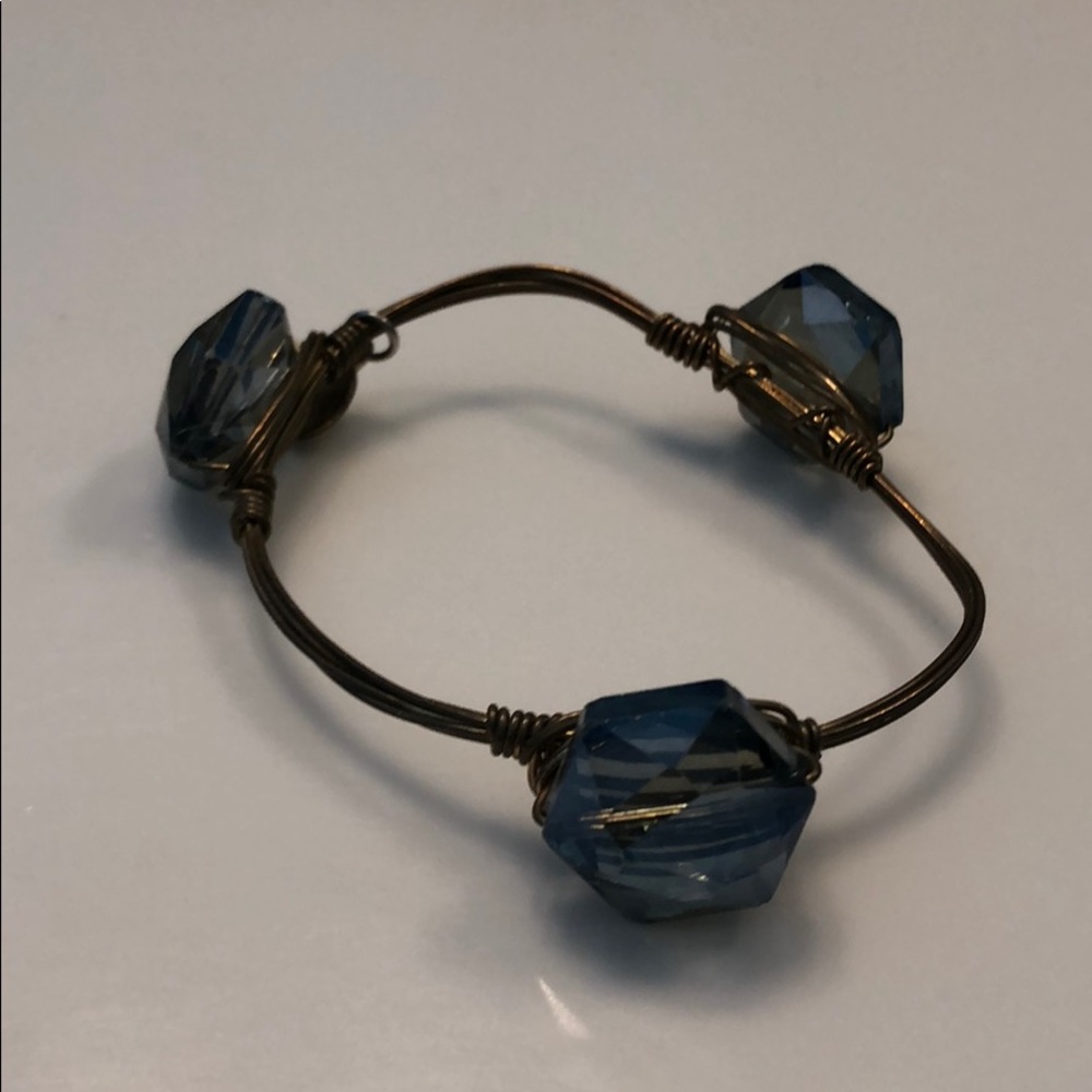 bourbon and bow ties bracelet